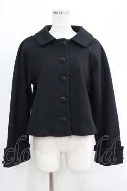 画像1: axes femme / ショートコート M ブラック H-25-04-20-036-AX-CO-NS-ZT0430H