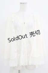 axes femme / ストライプフードケープ M オフ H-25-04-20-043-AX-TO-NS-ZH