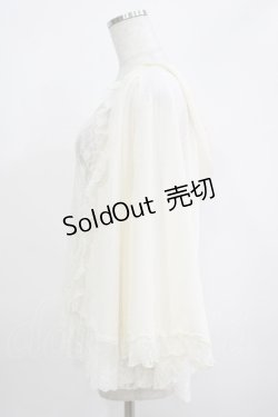 画像2: axes femme / ストライプフードケープ M オフ H-25-04-20-043-AX-TO-NS-ZH
