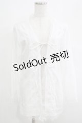 axes femme NOSTALGIE / フレアー袖カーディガン M オフ H-25-04-20-047-AX-TO-NS-ZH