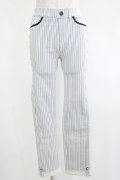 axes femme / 裾レースストレッチスキニー M オフ H-25-04-20-051-AX-PA-NS-ZH