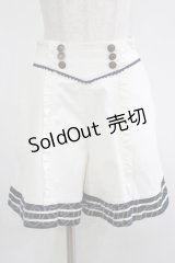 axes femme POETIQUE / マリンキュロット M オフ H-25-04-20-052-AX-PA-NS-ZH