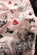 画像3: SEX POT ReVeNGe / プリントフリル切替スカート  黒×ピンク H-25-04-20-1037-SP-SK-KB-ZH (3)