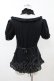 画像2: FRILL / チョーカー風ホルターカットソー  黒 H-25-04-20-1051-HN-TO-KB-ZH (2)
