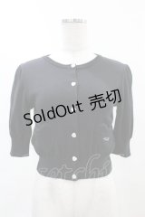 MILK / ツインハートカーデ  ブラック H-25-04-20-1052-ML-TO-KB-ZH