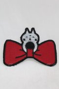 MINT NeKO / ワッペンブローチ  赤 H-25-04-20-1007-HN-ZA-KB-ZH