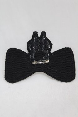 画像2: MINT NeKO / ワッペンブローチ  赤 H-25-04-20-1007-HN-ZA-KB-ZH