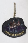 ATELIER PIERROT / パスケース  黒 H-25-04-20-1008-EL-ZA-KB-ZH