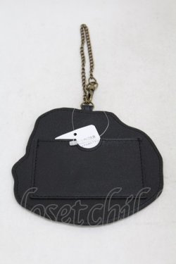 画像2: ATELIER PIERROT / パスケース  黒 H-25-04-20-1009-EL-ZA-KB-ZH