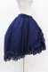画像3: ATELIER PIERROT / Victorian Ruffle Chiffon Skirt  ネイビー H-25-04-20-1020-EL-SK-KB-ZH (3)