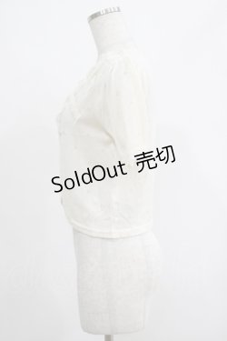 画像2: axes femme / リボンデザインボレロ M オフ H-25-04-20-065-AX-TO-NS-ZH