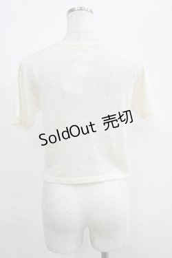 画像3: axes femme / リボンデザインボレロ M オフ H-25-04-20-065-AX-TO-NS-ZH
