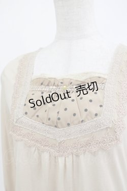 画像4: axes femme / ドット切替プルオーバー M ベージュ H-25-04-20-074-AX-TO-NS-ZH