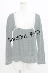 axes femme / チェックプルオーバー M グリーン H-25-04-20-075-AX-TO-NS-ZH