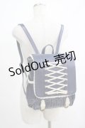 axes femme / レースアップリュック  ネイビー H-25-04-20-078-AX-BG-NS-ZH