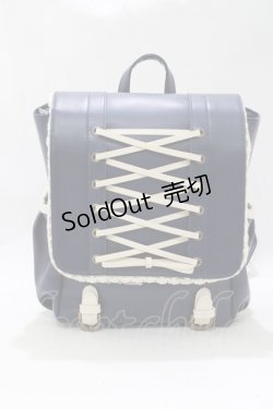 画像2: axes femme / レースアップリュック  ネイビー H-25-04-20-078-AX-BG-NS-ZH