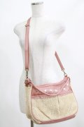 axes femme / お花モチーフ2WAYバッグ  ピンク H-25-04-20-079-AX-BG-NS-ZH
