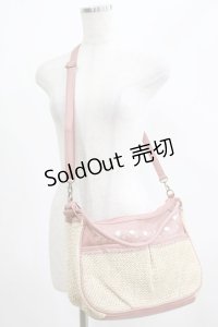axes femme / お花モチーフ2WAYバッグ  ピンク H-25-04-20-079-AX-BG-NS-ZH