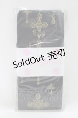 Angelic Pretty / Holy Rosaryタイツ  ブラック/ゴールド H-25-04-20-080-AP-ZA-NS-ZH