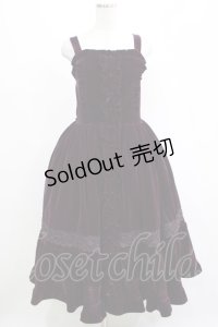 axes femme kawaii / ベルベットドールジャンスカ M パープル H-25-04-20-002-AX-OP-NS-ZH