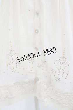 画像5: axes femme / レース切替チュニック M アイボリー H-25-04-20-013-AX-BL-NS-ZH