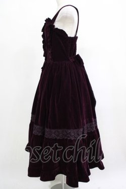 画像2: axes femme kawaii / ベルベットドールジャンスカ M パープル H-25-04-20-002-AX-OP-NS-ZH