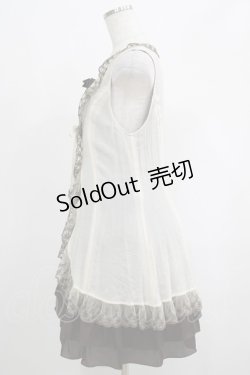 画像2: axes femme / ヨーク切替ワンピース M アイボリー H-25-04-20-015-AX-OP-NS-ZH