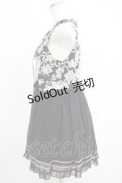 画像2: axes femme / ジャガードチュニック M ブラック H-25-04-20-022-AX-TO-NS-ZH