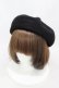 画像1: m petit by misako / AMクロミリボンベレー  ブラック H-25-04-21-001-LO-AC-NS-ZH (1)