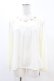 画像1: an another angelus / ローズ刺繍レースヨークプルオーバーブラウス Free OFFWHITE H-25-04-21-042-CA-BL-NS-ZH (1)
