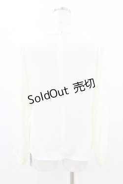 画像2: an another angelus / ローズ刺繍レースヨークプルオーバーブラウス Free OFFWHITE H-25-04-21-042-CA-BL-NS-ZH