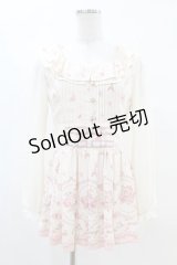 LIZ LISA / ストライプ柄トップス Free ピンク H-25-04-21-049-LO-TO-NS-ZH