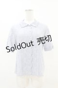 an another angelus / スカラップ使い総レースブラウス Free BLUE H-25-04-21-053-CA-BL-NS-ZH