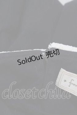 画像3: Franche Lippee / レース襟付きカットソー M ネイビー H-25-04-21-057-LO-TO-NS-ZH