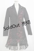 Deorart / メッシュ重ねジャケット M 黒 H-25-04-21-1026-PU-JA-KB-ZH