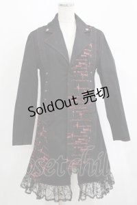 Deorart / メッシュ重ねジャケット M 黒 H-25-04-21-1026-PU-JA-KB-ZH