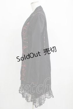 画像2: Deorart / メッシュ重ねジャケット M 黒 H-25-04-21-1026-PU-JA-KB-ZH