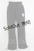 NieR Clothing / サイド編み上げパンツ  黒 H-25-04-21-1028-PU-PA-KB-ZH
