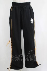NieR Clothing / サイド編み上げパンツ  黒 H-25-04-21-1028-PU-PA-KB-ZH