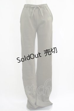 画像1: 【SALE】NieR CLOTHING / 内側防寒仕様SUPER LONG×LOOSE SWEAT PANTS  カーキ H-25-04-21-1029-PU-PA-KB-ZT093