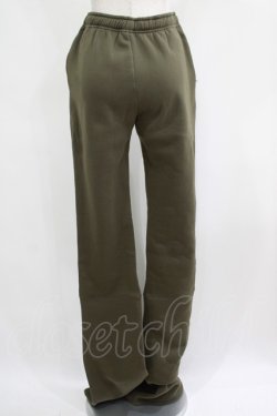 画像2: NieR Clothing / 内側防寒仕様SUPER LONG×LOOSE SWEAT PANTS  カーキ H-25-04-21-1029-PU-PA-KB-ZT093