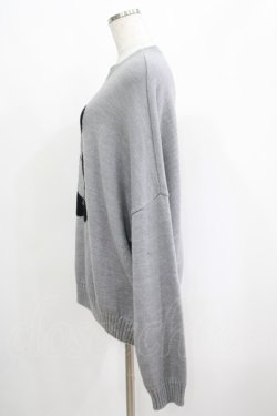 画像2: Candy Stripper / BELOVED PEPE KNIT 2 グレー H-25-04-21-1034-PU-TO-KB-ZT093