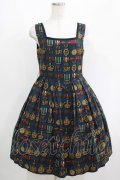 Jane Marple / ロイヤルオーダースクエアドレス  ネイビー H-25-04-21-1004-JM-OP-KB-ZH