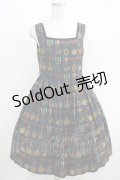 Jane Marple / ロイヤルオーダースクエアドレス  ネイビー H-25-04-21-1004-JM-OP-KB-ZH