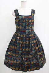 Jane Marple / ロイヤルオーダースクエアドレス  ネイビー H-25-04-21-1004-JM-OP-KB-ZH