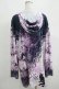 画像3: NieR Clothing / プリントプルパーカー  総柄プリント紫 H-25-04-21-1042-PU-TO-KB-ZH (3)