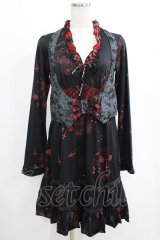 MAD / 切替レイヤードワンピース L 黒 H-25-04-21-1046-PU-OP-KB-ZH