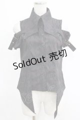 PEACE NOW / コウモリ襟オフショルブラウス  黒 H-25-04-21-1047-PU-BL-KB-ZH