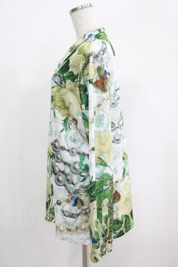 画像2: Triple fortune / 白の王国柄ブラウス  白 H-25-04-21-1048-EL-BL-KB-ZH