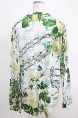 画像3: Triple fortune / 白の王国柄ブラウス  白 H-25-04-21-1048-EL-BL-KB-ZH